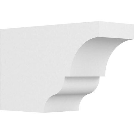 Ekena Millwork Standard Asheboro Architectural Grade PVC Rafter Tail, 6"W X 10"H X 16"L RFTP06X10X16ASH